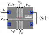 GaAs electron pump